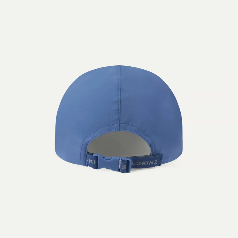 SEALSKINZ Salle Waterproof Foldable Cap Blue-1